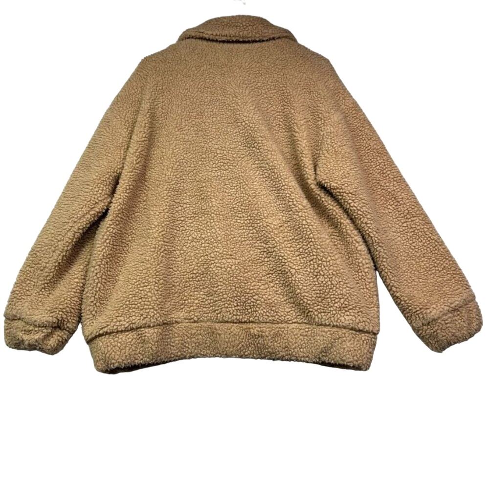 Show Me Your Mumu Sweater Jacket XS Cordelia Teddy Fleece Long Sleeve - Picture 3 of 16